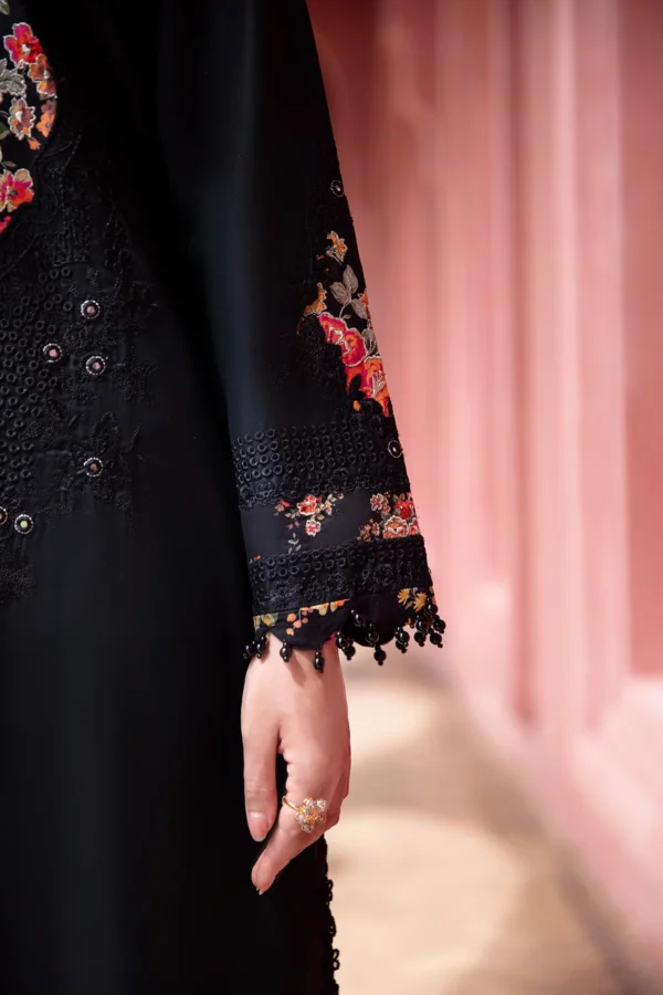 3-PC Charizma Unstitched Lawn Collection RM5-02 - Image 4