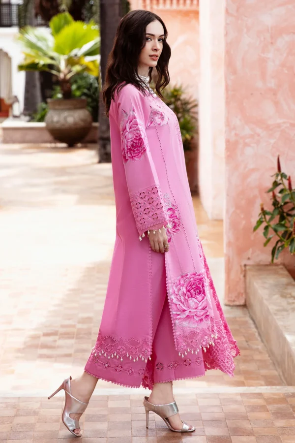 3-PC Charizma Unstitched Lawn Collection RM5-03 - Image 2