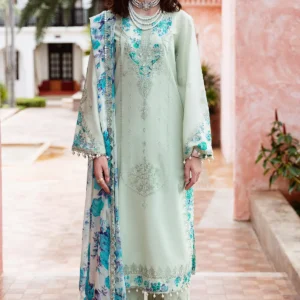 3-PC Charizma Unstitched Lawn Collection RM5-04