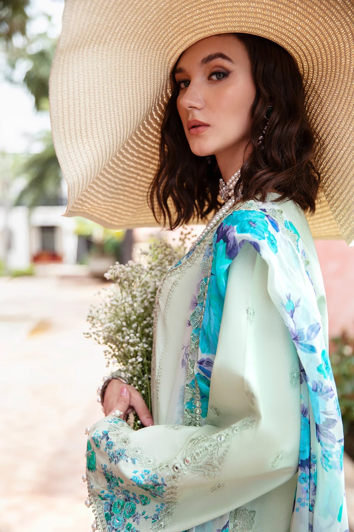 3-PC Charizma Unstitched Lawn Collection RM5-04 - Image 6