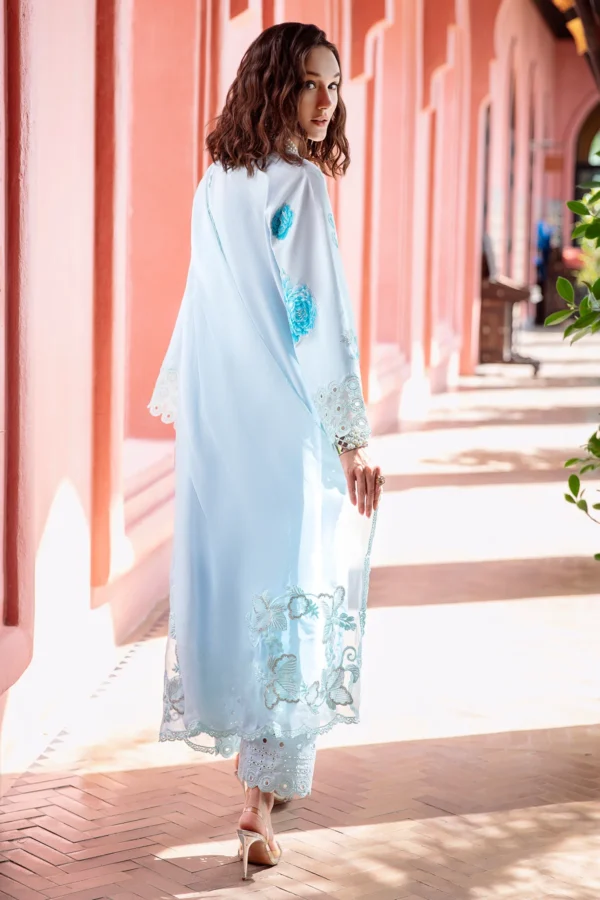 3-PC Charizma Unstitched Lawn Collection RM5-05 - Image 2
