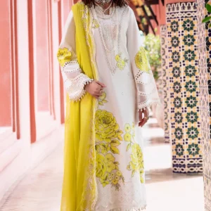 3-PC Charizma Unstitched Lawn Collection RM5-06