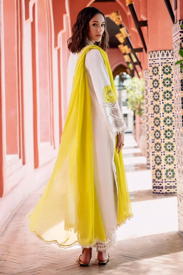 3-PC Charizma Unstitched Lawn Collection RM5-06 - Image 6